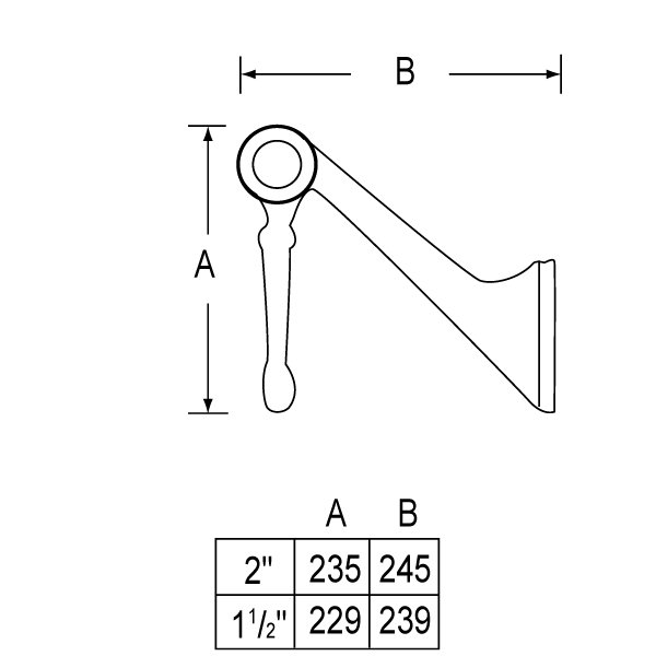 SS-310 Bracket wMoveable Leg-1 SS-310 Bracket wMoveable Leg-1